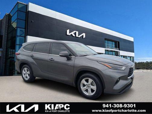 Magnetic Gray Metallic 2023 Toyota Highlander LE