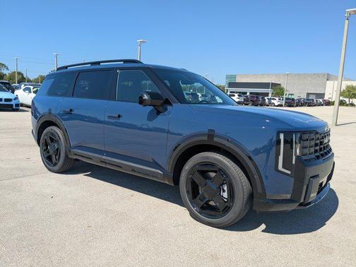 Midnight Lake Blue 2027 Kia Telluride Hybrid X-Line SX