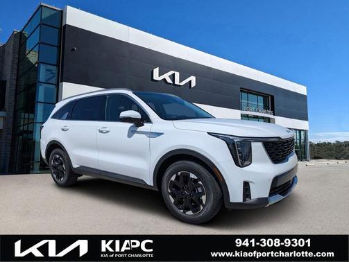 Glacial White 2026 Kia Sorento S