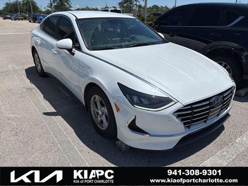 Quartz White 2020 Hyundai SONATA SE