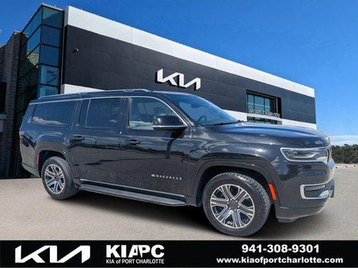 Diamond Black Crystal Pearlcoat 2023 Jeep Wagoneer L Series II 4x4