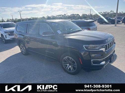 Diamond Black Crystal Pearlcoat 2023 Jeep Wagoneer L Series II 4x4