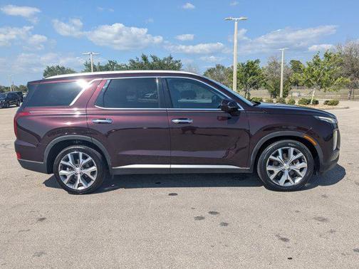 Sierra Burgundy 2020 Hyundai PALISADE SEL