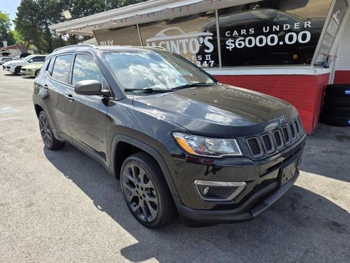 Diamond Black Crystal Pearlcoat 2021 Jeep Compass 80th Special Edition