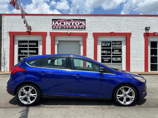 Blue 2015 Ford Focus Titanium