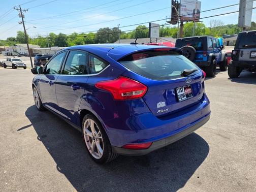 Blue 2015 Ford Focus Titanium