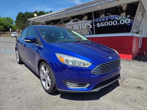 Blue 2015 Ford Focus Titanium