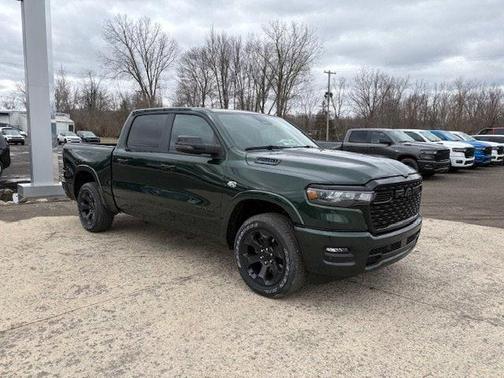 Serrano Green Metallic 2026 RAM 1500 Big Horn/Lone Star