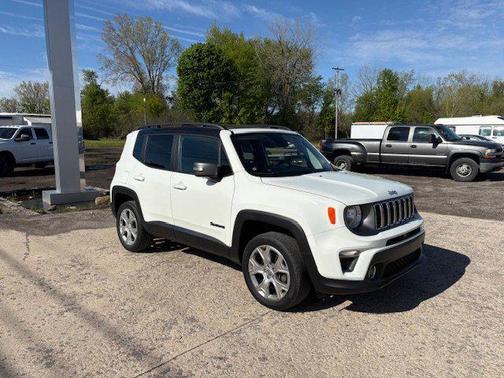 Alpine White Clearcoat 2020 Jeep Renegade Limited
