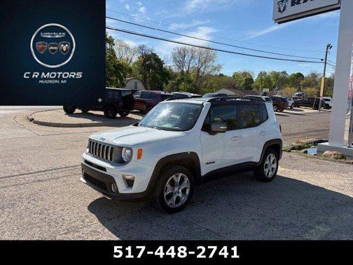Alpine White Clearcoat 2020 Jeep Renegade Limited