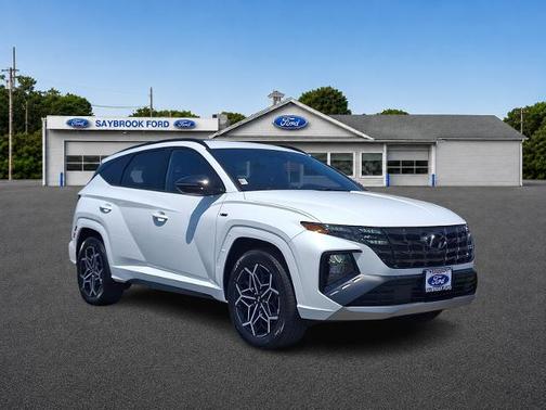 White 2022 Hyundai TUCSON N LINE