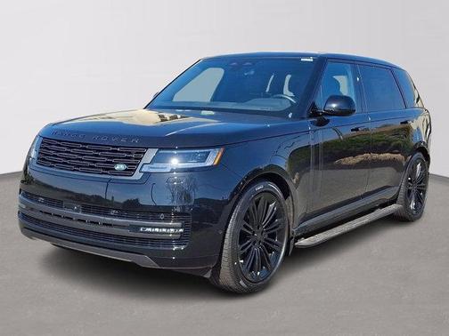 Santorini Black 2026 Land Rover Range Rover P400 SE 7 Seat SUV