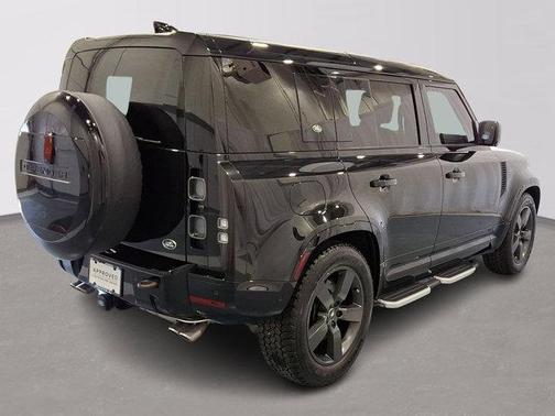 Santorini Black 2023 Land Rover Defender 110 V8