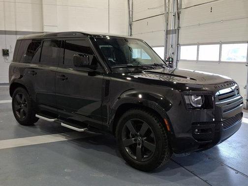 Santorini Black 2023 Land Rover Defender 110 V8