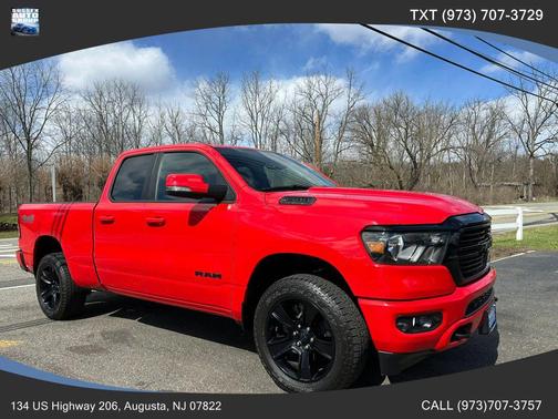 Red 2020 RAM 1500 Big Horn/Lone Star