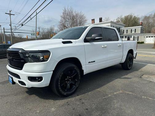 White 2021 RAM 1500 Big Horn/Lone Star