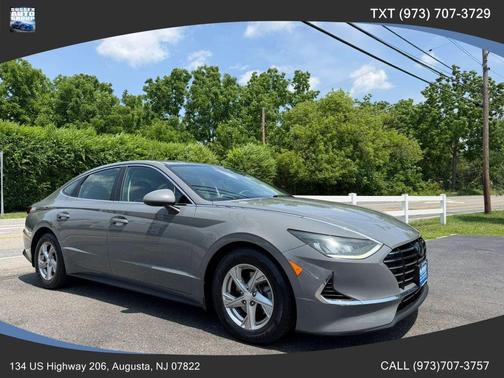 Gray 2020 Hyundai SONATA SE