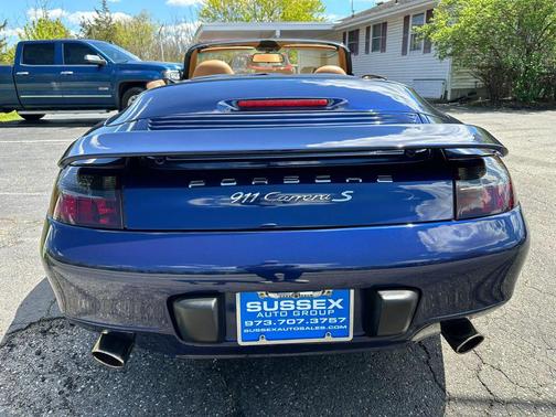 Blue 2001 Porsche 911 911 Carrera Cabriolet