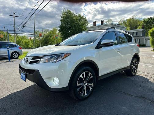 White 2015 Toyota RAV4 Limited