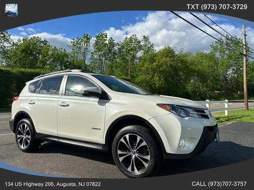 White 2015 Toyota RAV4 Limited