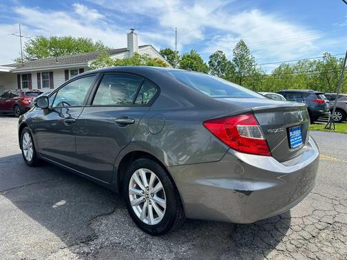 Gray 2012 Honda Civic EX-L
