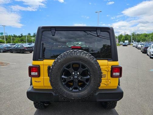 Baja Yellow Clearcoat 2021 Jeep Wrangler Sport