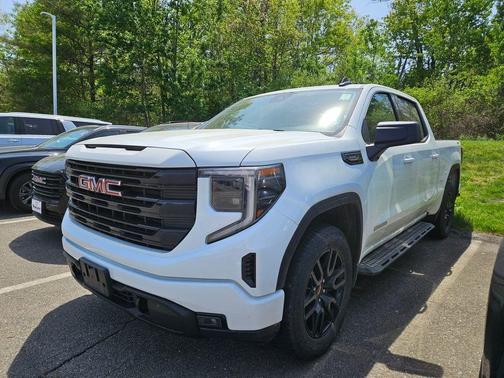 Summit White 2025 GMC Sierra 1500 Elevation