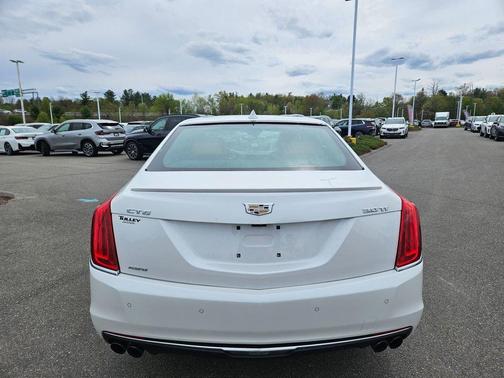 Crystal White Tri-Coat 2016 Cadillac CT6 3.0L Twin Turbo Premium Luxury