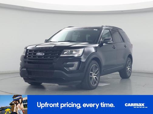 Black 2017 Ford Explorer Sport