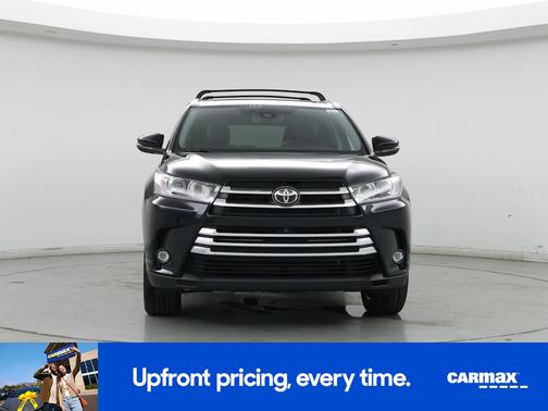 Black 2019 Toyota Highlander Limited Platinum