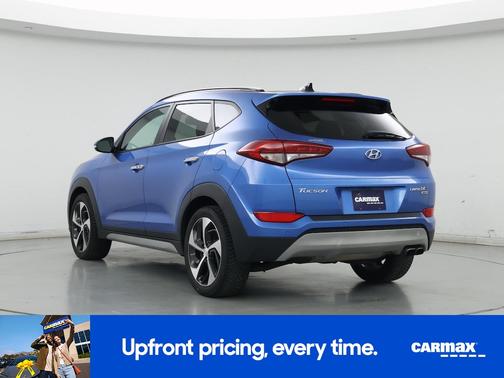 Blue 2017 Hyundai TUCSON Limited