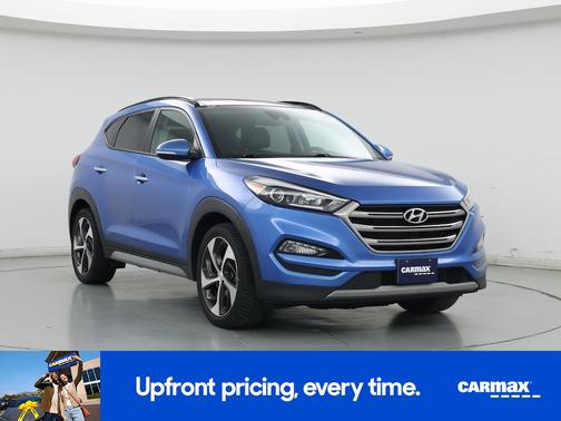 Blue 2017 Hyundai TUCSON Limited