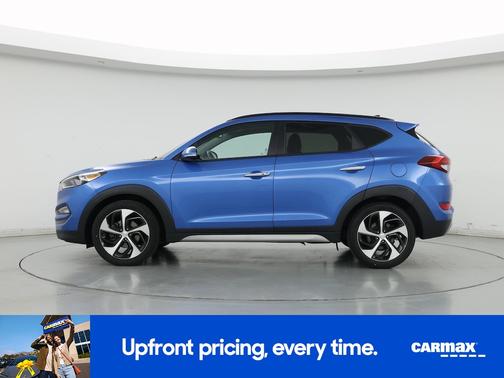 Blue 2017 Hyundai TUCSON Limited