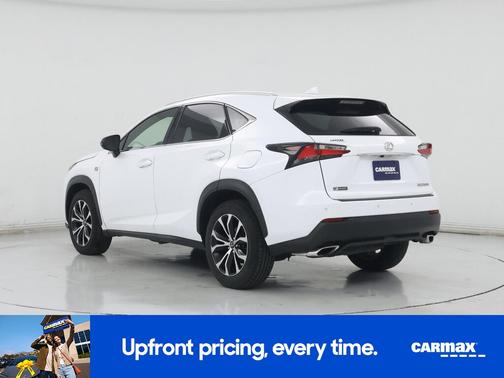 White 2016 Lexus NX 200t F-Sport