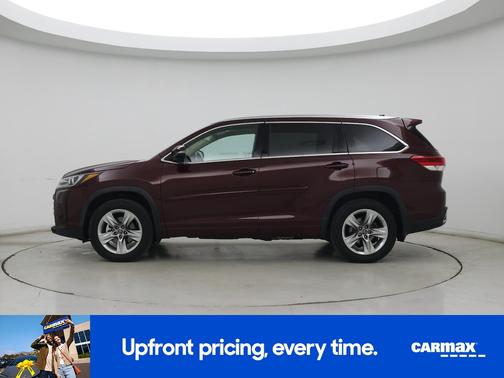 Red 2019 Toyota Highlander Limited