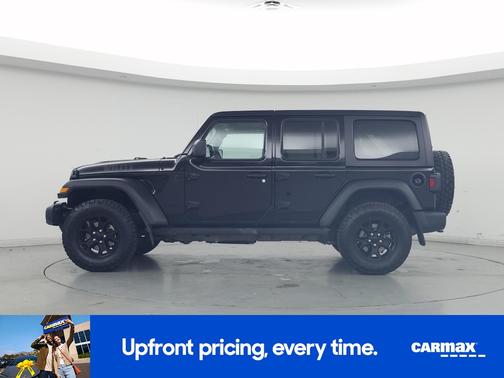 Black 2021 Jeep Wrangler Unlimited Willys