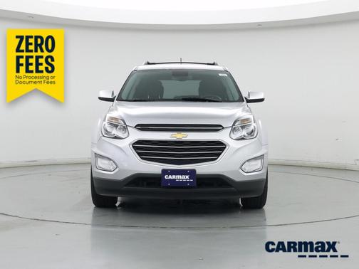 Silver 2017 Chevrolet Equinox LT