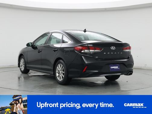 Black 2018 Hyundai SONATA SE