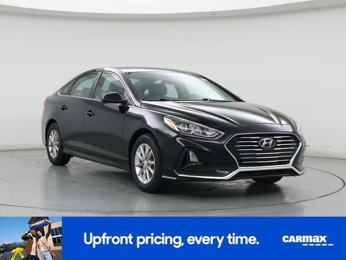 Black 2018 Hyundai SONATA SE
