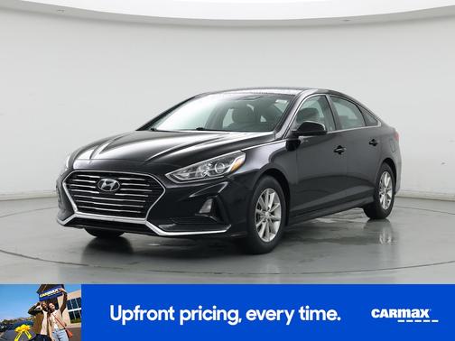 Black 2018 Hyundai SONATA SE