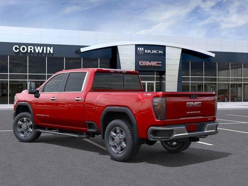 Volcanic Red Tintcoat 2026 GMC Sierra 2500 SLT