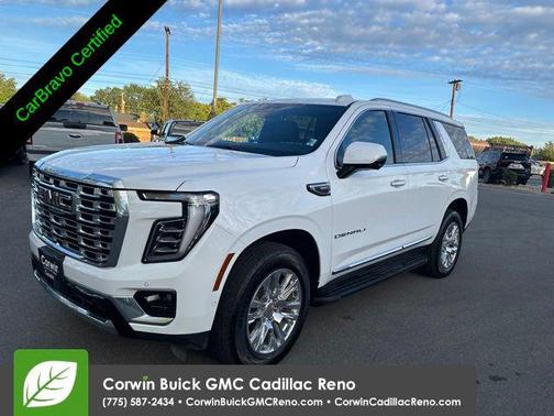 Summit White 2025 GMC Yukon Denali