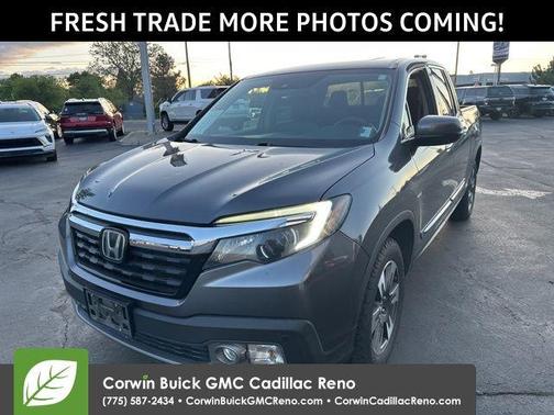 Crystal Black Pearl 2019 Honda Ridgeline RTL-E