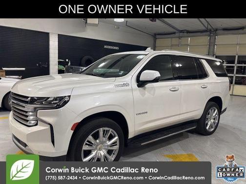 Iridescent Pearl Tricoat 2021 Chevrolet Tahoe 4WD High Country