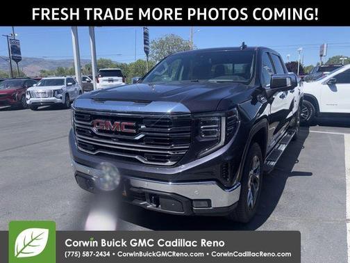 Titanium Rush Metallic 2022 GMC Sierra 1500 SLT