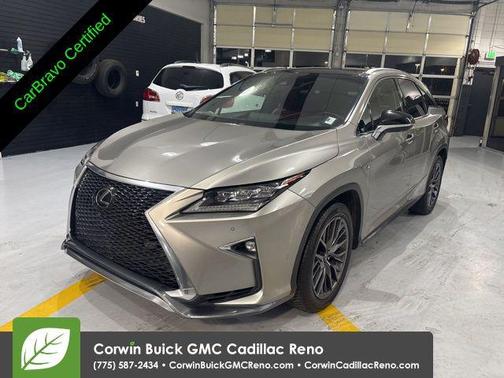 Atomic Silver 2017 Lexus RX 350 F Sport