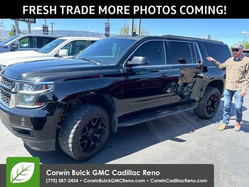 Black 2016 Chevrolet Suburban LT