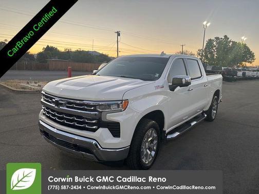Summit White 2022 Chevrolet Silverado 1500 LTZ