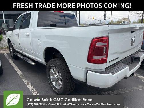 Bright White Clearcoat 2024 RAM 2500 Laramie Crew Cab 4x4 6'4' Box