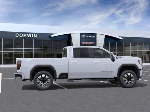 Glacier White Tricoat 2026 GMC Sierra 2500 Denali